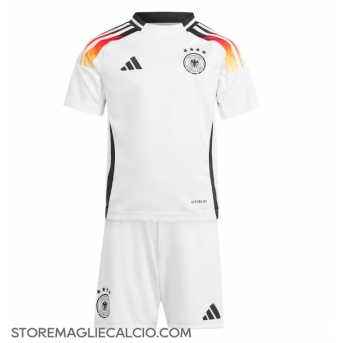 Germania Maglia Gara Casa Repliche Europei 2024 Bambino